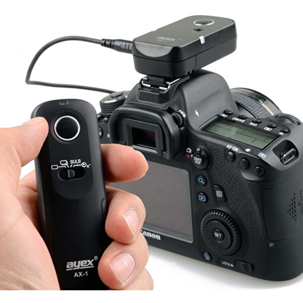 Ayex AX-1 S2 Sony A7 / A7 II / A7R / A7R II / A7R III /A7S / A7S II Uyumlu Kablosuz Kumanda