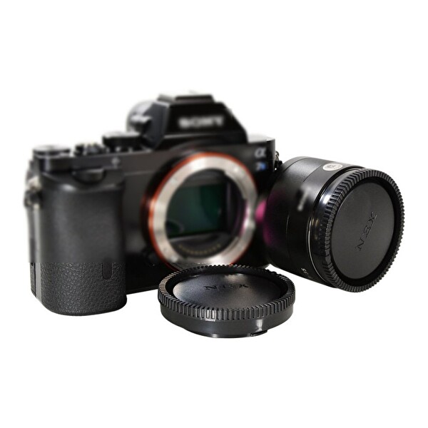 Ayex Sony Nex E Mount Uyumlu Body Kapağı ve Lens Arka Kapağı