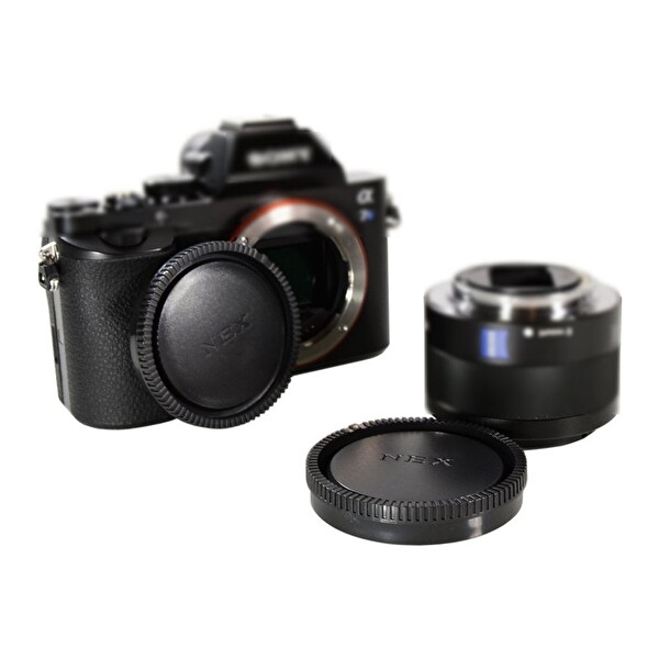 Ayex Sony Nex E Mount Uyumlu Body Kapağı ve Lens Arka Kapağı
