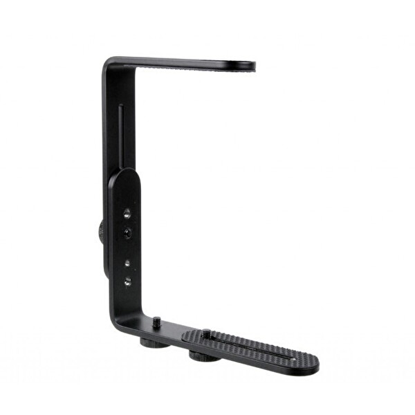 Ayex Ayarlanabilir Flash Bracket L Şekli Flaş Dirseği