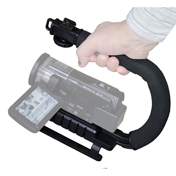 Ayex DSLR ve DV Kamera Uyumlu S2 El Stabilizeri