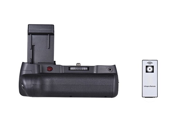 Ayex AX-1100D Canon EOS 1100D 1200D 1300D 1500D 2000D Uyumlu IR Kumandalı Battery Grip + 1 Adet LP-E10 Batarya