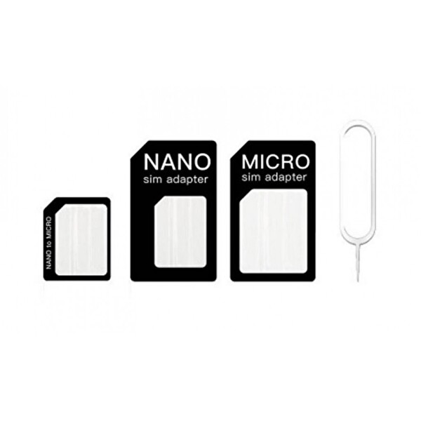 Ayex Nano Ve Micro Sim Kartları ile Uyumlu Sim Kartı Adaptörü