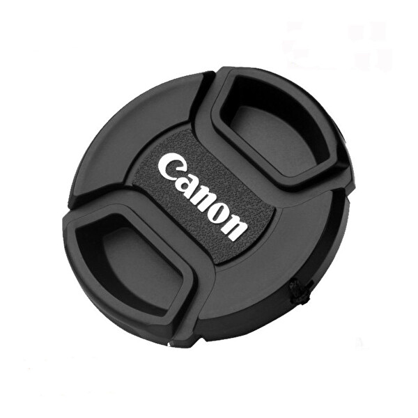 OEM 82mm Canon Uyumlu Snap On Bağcıklı Lens Kapağı