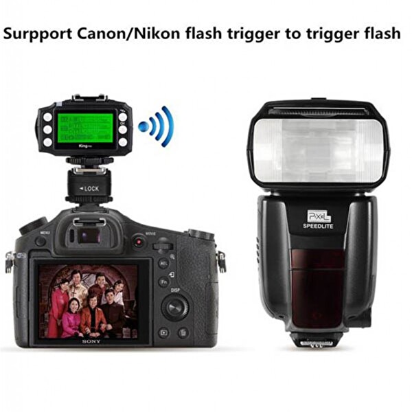 Pixel TF-334 Sony A7 A7II A7S-II A7R-II NEX6 Uyumlu Hot Shoe Converter