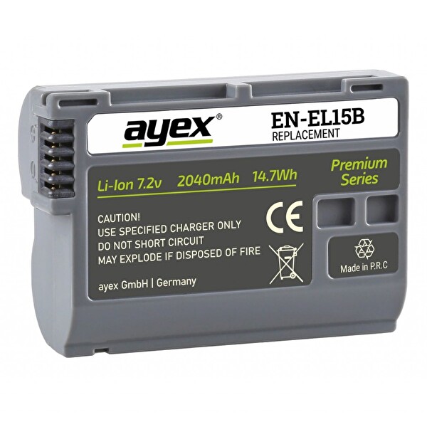 Ayex AX-D800 Nikon D800 / D800E / D810 Uyumlu Battery Grip + 1 Adet EN-EL15B Batarya