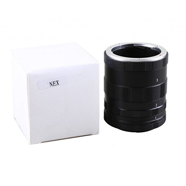 Ayex Sony E Mount Nex Makineler Uyumlu Makro Uzatma Tüpü