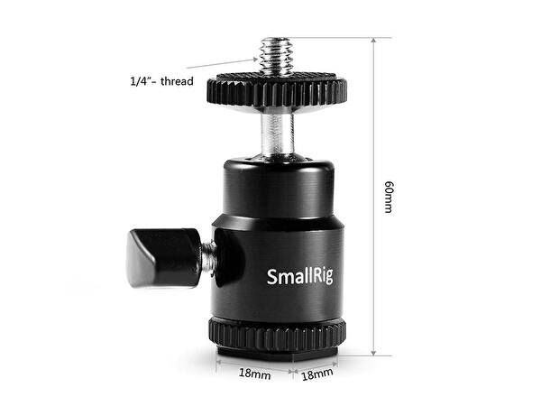 SmallRig 761 Cold Shoe to 1/4