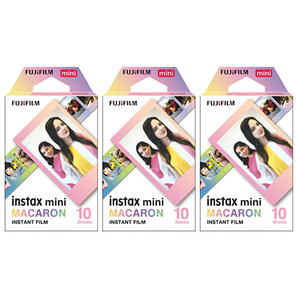 Fujifilm Instax Mini Macaron 10x3 Film Seti