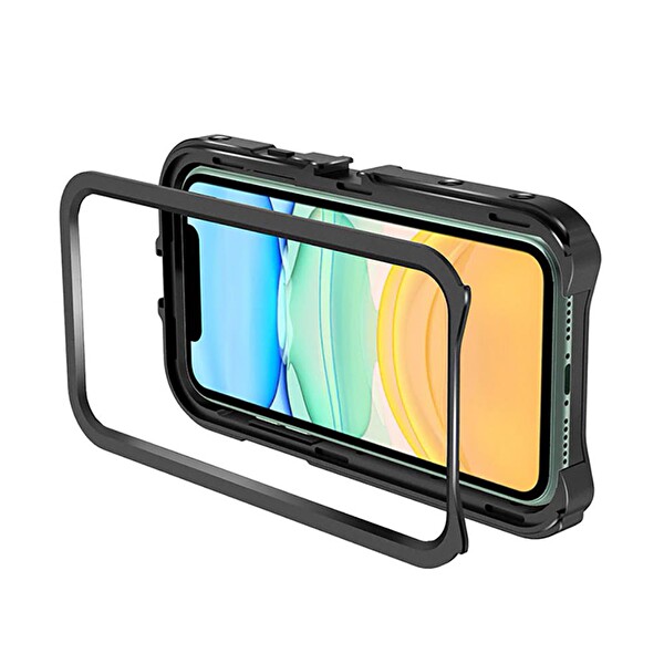 Ulanzi iPhone 11 Pro Uyumlu Metal Vlog Çerçeve