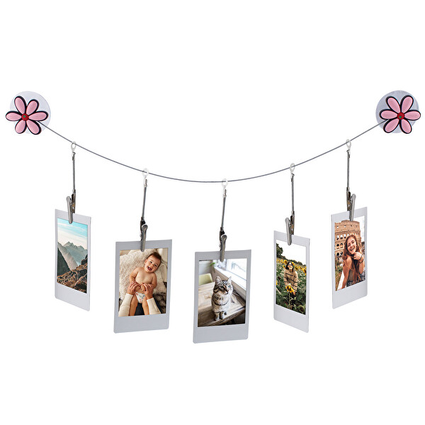 Fujifilm Instax Çiçek Vantuzlu 5 Kıskaçlı Resim Şeridi