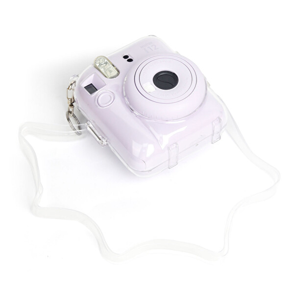 Fujifilm Instax Mini 12 Makine Uyumlu Şeffaf Koruyucu Kılıf FORSIBP079