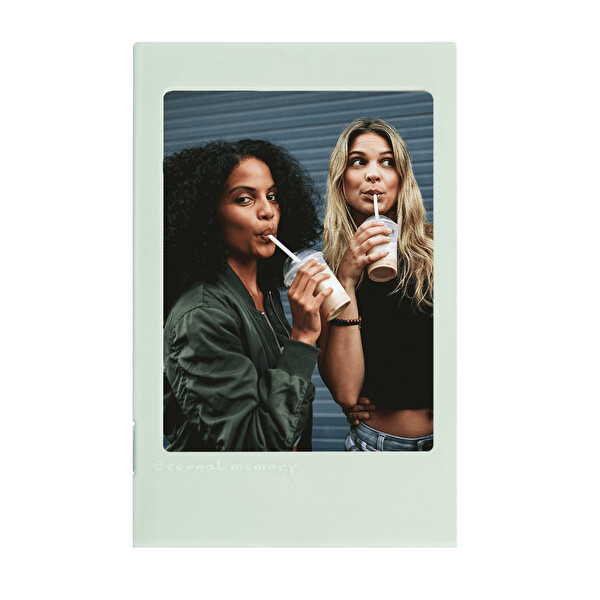 Instax Mini Film Uyumlu Katlanabilir Yeşil Fotoğraf Çerçevesi