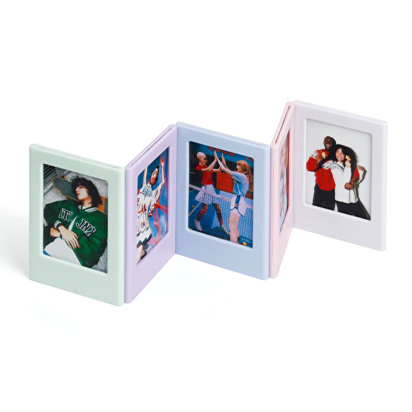 Fujifilm Instax Mini Film Uyumlu Mıknatıslı Yeşil Fotoğraf Çerçevesi