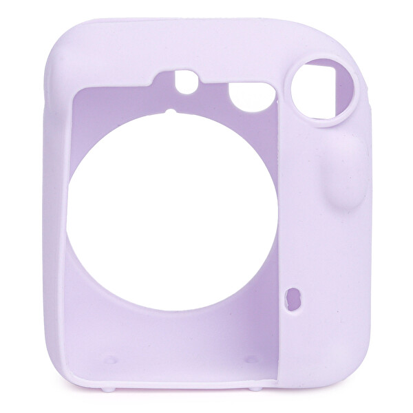 Fujifilm Instax Mini 12 Makine Uyumlu Lila Koruyucu Silikon Kılıf