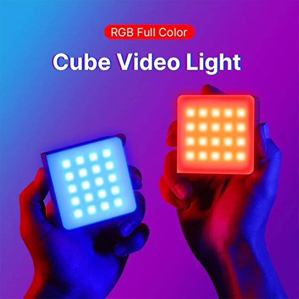 Ulanzi VL49 Pro Rgb Mini LED Vlogger Youtuber Işık