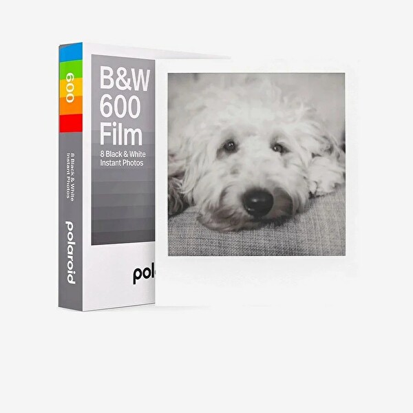 Polaroid B&W For 600 8'li Film