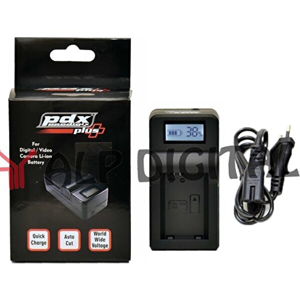 PDX Sony F970 Uyumlu Dijital Göstergeli Şarj Aleti Cihazı
