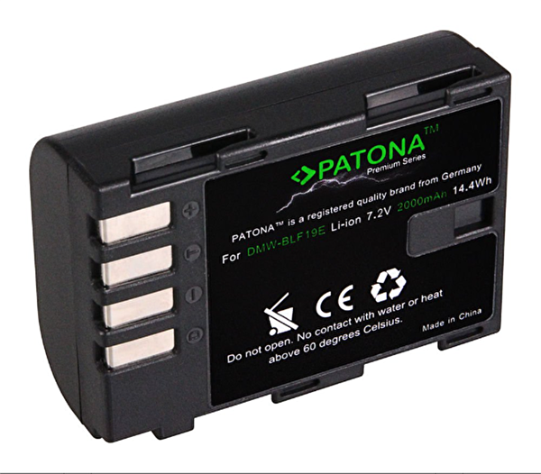 Patona 1225 Premium DMW-BLF19 Panasonic Batarya