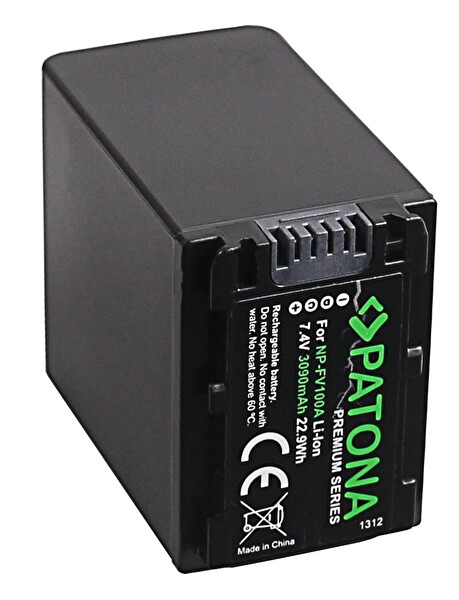 Patona Premium Sony NP-FV100 Batarya Pil