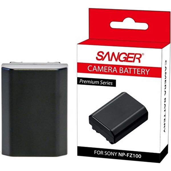 Sanger Sony NP-FZ100 A7 III A7 RIII A9 Uyumlu Fotoğraf Makinesi Bataryası