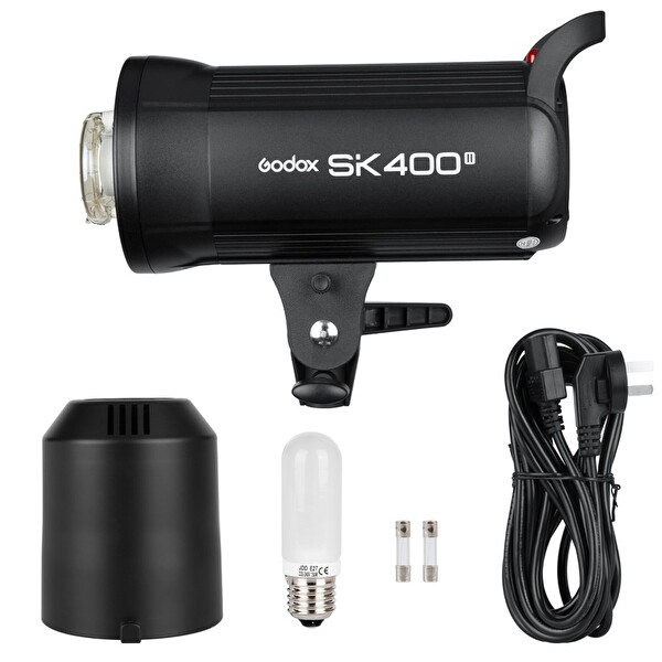 Godox SK400 3'lü Paraflaş Set ve 80x80 CM Çekim Çadırı