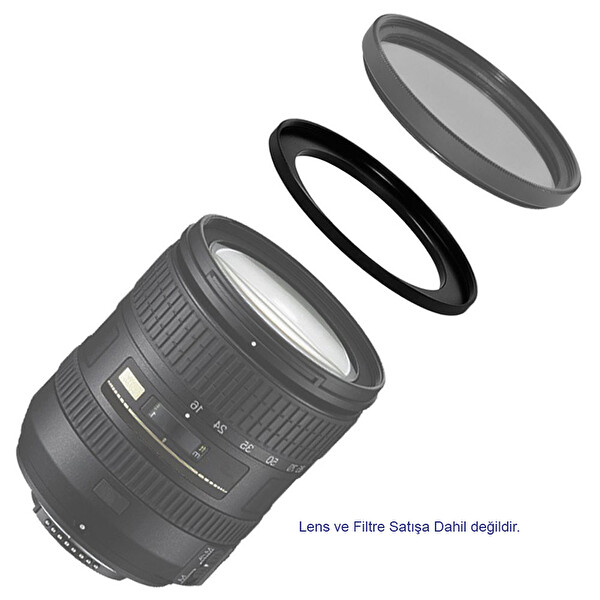 Ayex 43MM - 55MM Step-Up Ring Filtre Adaptörü