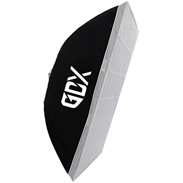 GDX EXC-180RGB-II RGB Led Video Işığı 2'li Full Set (60x90 Softbox - 260 CM Kalın Işık Ayağı)