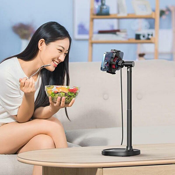 Ulanzi SK-06 Canlı Yayın İçin Telefon Soğutucu Telefon Tripod Masa Standı
