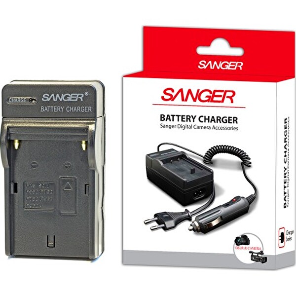 Sanger Sony Uyumlu NP-F970 Şarj Aleti Şarj Cihazı