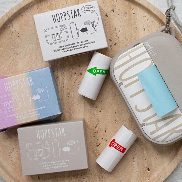 Hoppstar Renkli Kağıt Rulo 3'lü Paket 12426