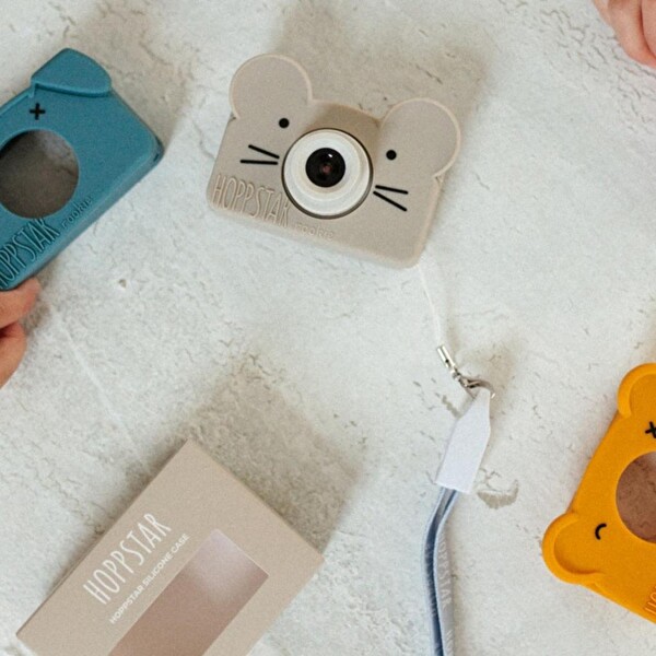 Hoppstar Rookie Oat Silikon Kap - Açık Gri 12415