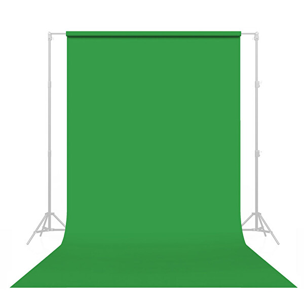GDX Seyyar Kağıt Sonsuz Stüdyo Fon Perde Green/Yeşil 2.70x11 Metre