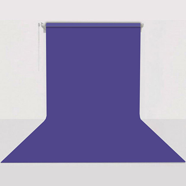 Sabit (Tavan & Duvar) Kağıt Sonsuz Stüdyo Fon Perde (Purple) 2.70x11 Metre