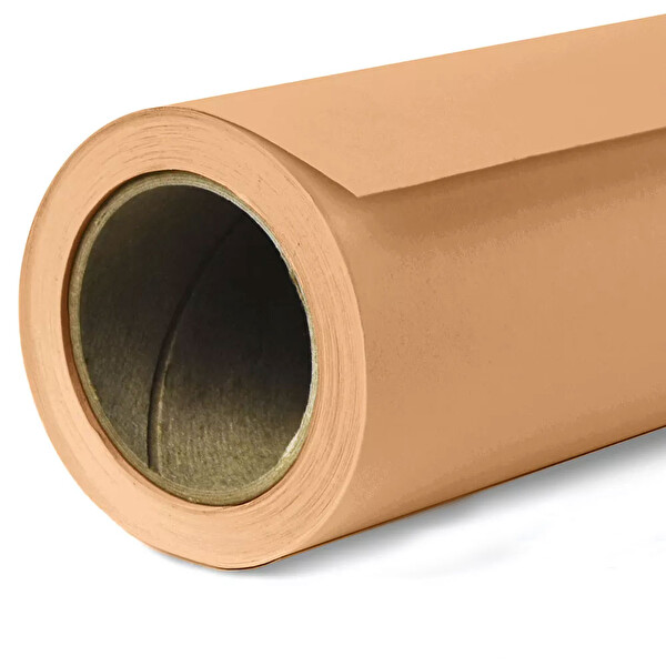 GDX Sabit (Tavan & Duvar) Kağıt Sonsuz Stüdyo Fon Perde (Beige) 2.70x11 Metre