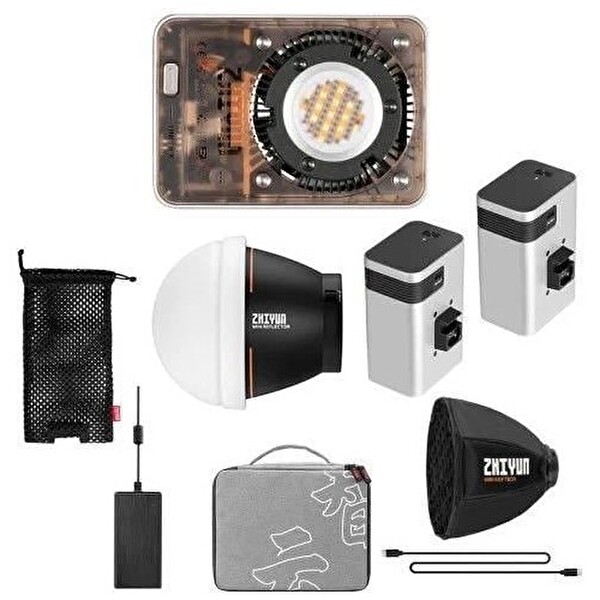 Zhiyun Molus X60 RGB LED Işık (Pro Kit)