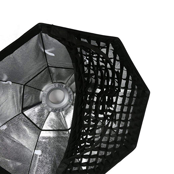 GDX BW-120 Octagon Izgaralı Gridli Softbox (120 CM Bowens)