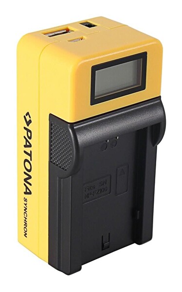 Patona Sony NP-FZ100 Uyumlu İkili LCD Ekranlı USB Şarj Aleti