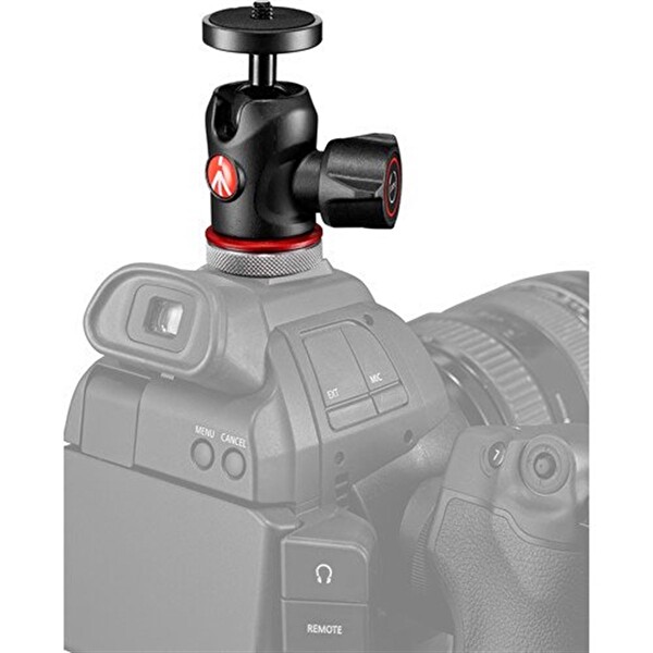 Manfrotto MH492LCD-BH 492 LCD Micro Ball Head with Cold Shoe