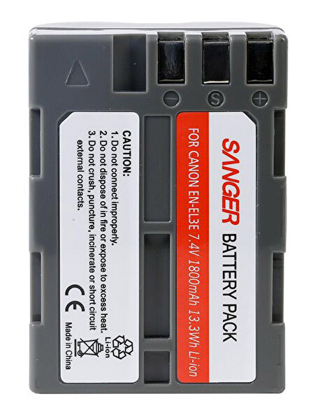 Sanger EN-EL3E Nikon Fotoğraf Makinesi Batarya