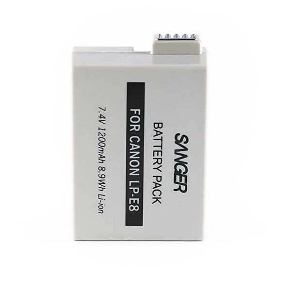 Sanger LP-E8 Canon Fotoğraf Makinesi Batarya