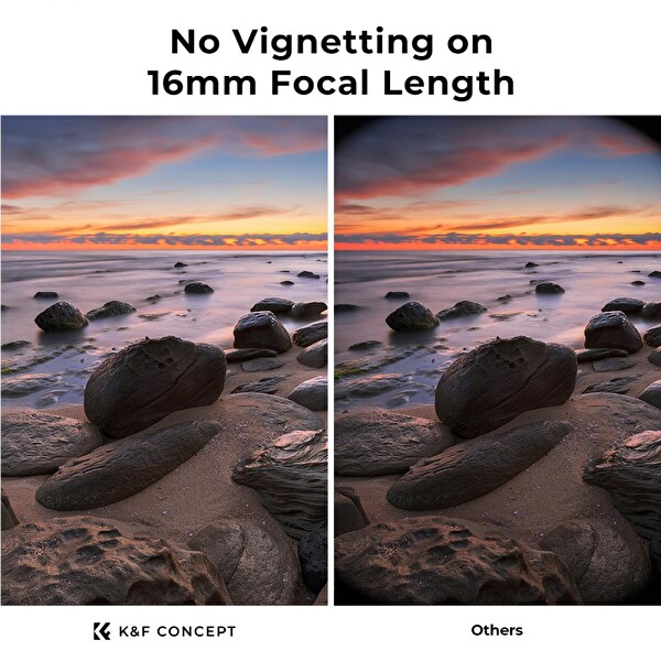 K&F Concept 77mm ND2-ND400 Varıable ND (1-9 arası Değişken)