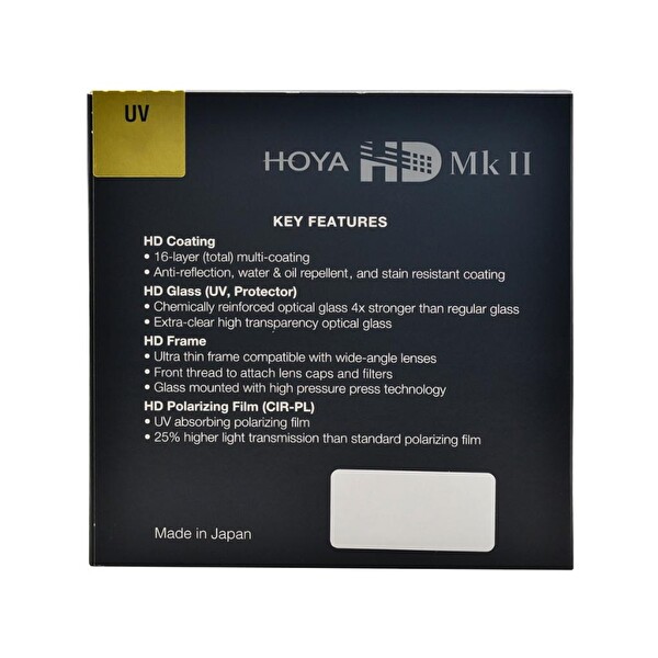 Hoya 52mm HD MK II UV Filtre