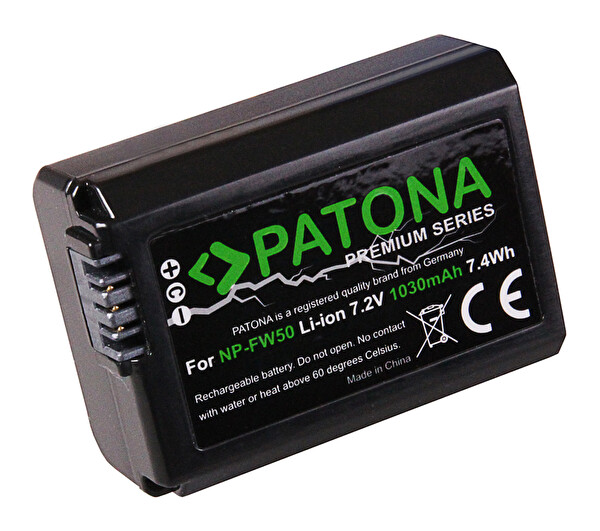 Patona 1248 Premium NP-FW50 Sony Batarya