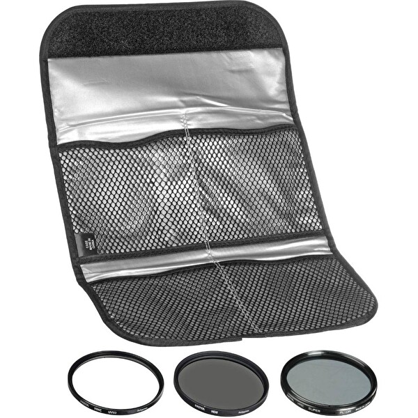 Hoya 37 MM Digital Filter Kit II UV CPL ND Filtre Seti