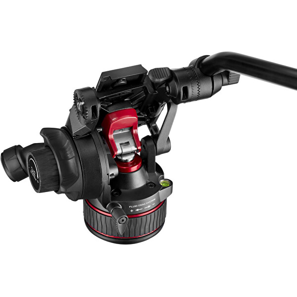 Manfrotto MVK612TWINGA Nitrotech 612 - Alu Twin GS Video Tripod