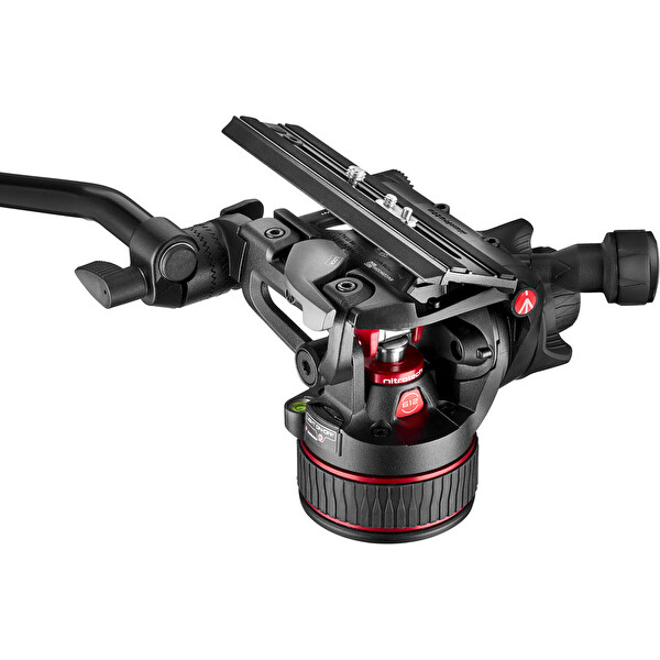 Manfrotto MVK612TWINGA Nitrotech 612 - Alu Twin GS Video Tripod