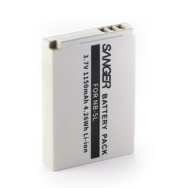 Sanger NB-5L Canon Fotoğraf Makinesi Batarya