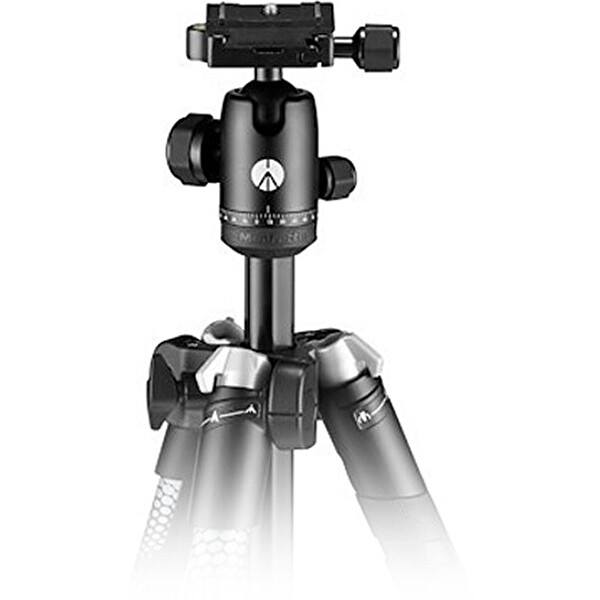 Manfrotto MKELMII4RD-BH Element MII Ball Head Tripod Kırmızı