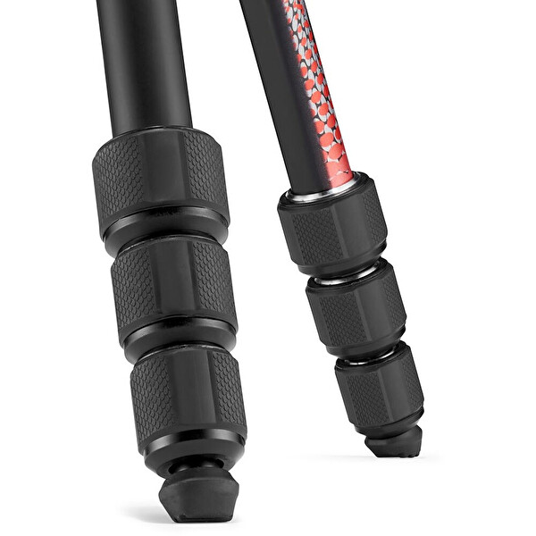 Manfrotto MKELMII4RD-BH Element MII Ball Head Tripod Kırmızı